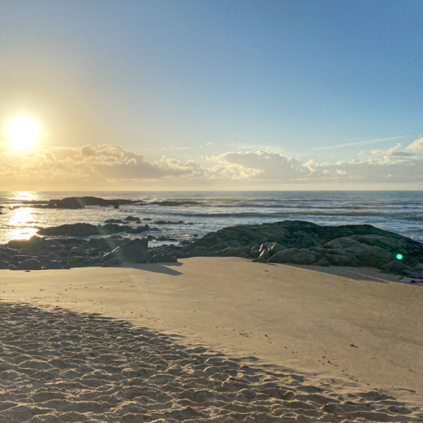 sunrise on the beach