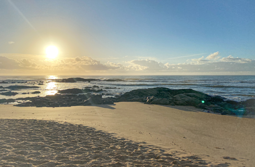 sunrise on the beach