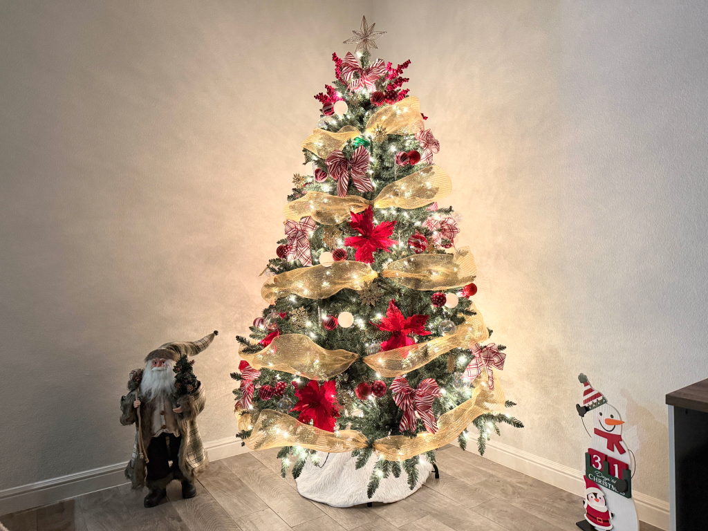 Christmas Tree with others decorations around