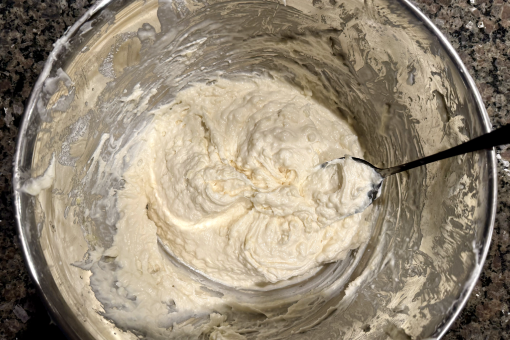 dough - pao de queijo