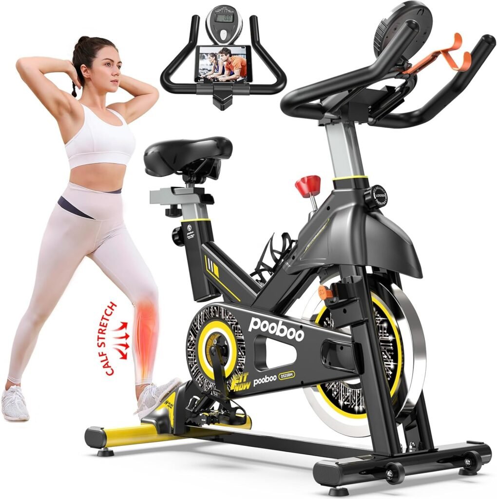 bike-indoor Bike black and yellow