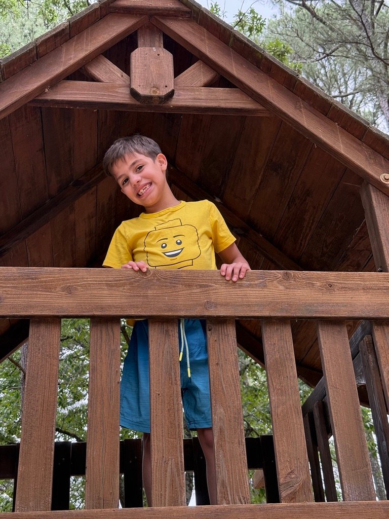 My son in the park