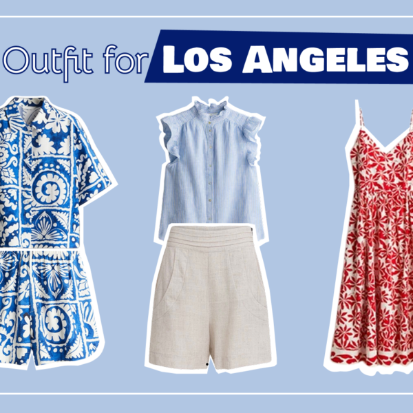 3 sets of clothes to go to LA