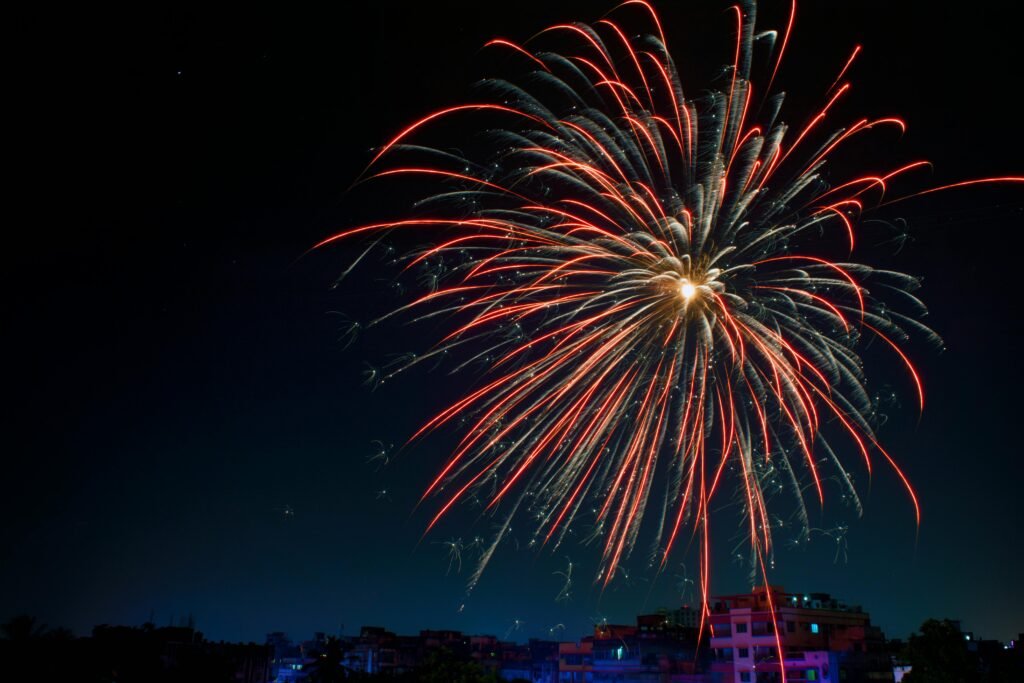 @pexels Fireworks on the sky