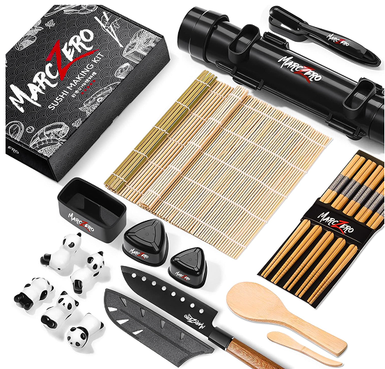A sushi making kit