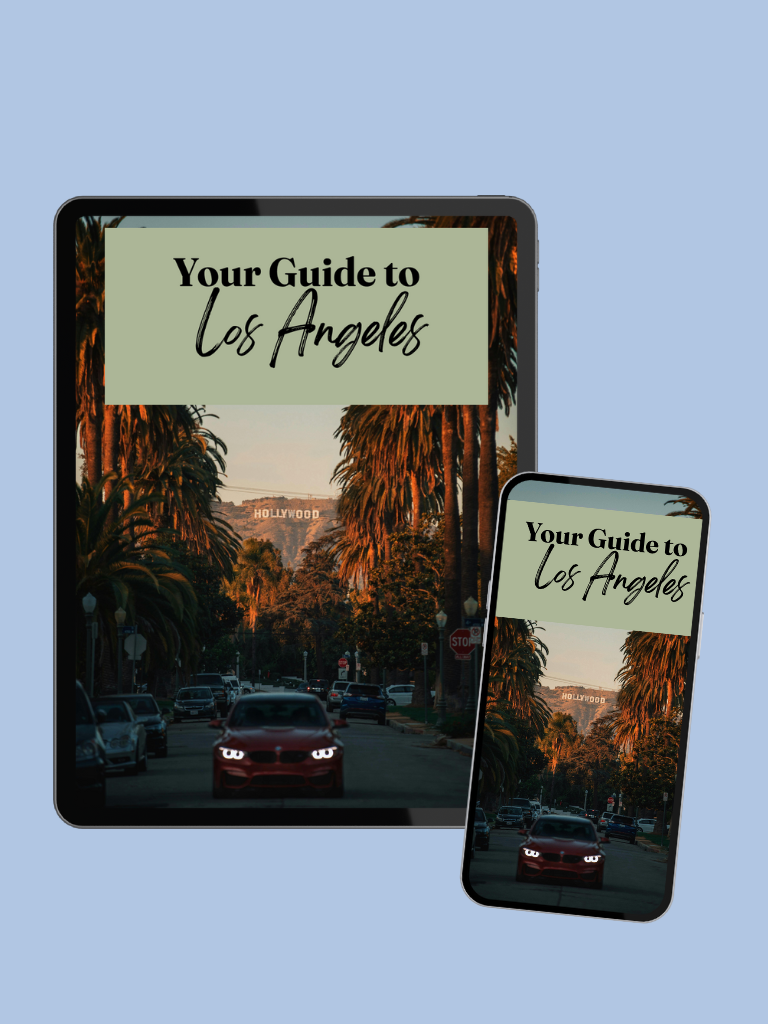 Ebook cover on Ipad and Iphone of Los Angeles