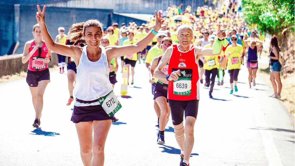 Runner feeling accomplished after completing a successful run."