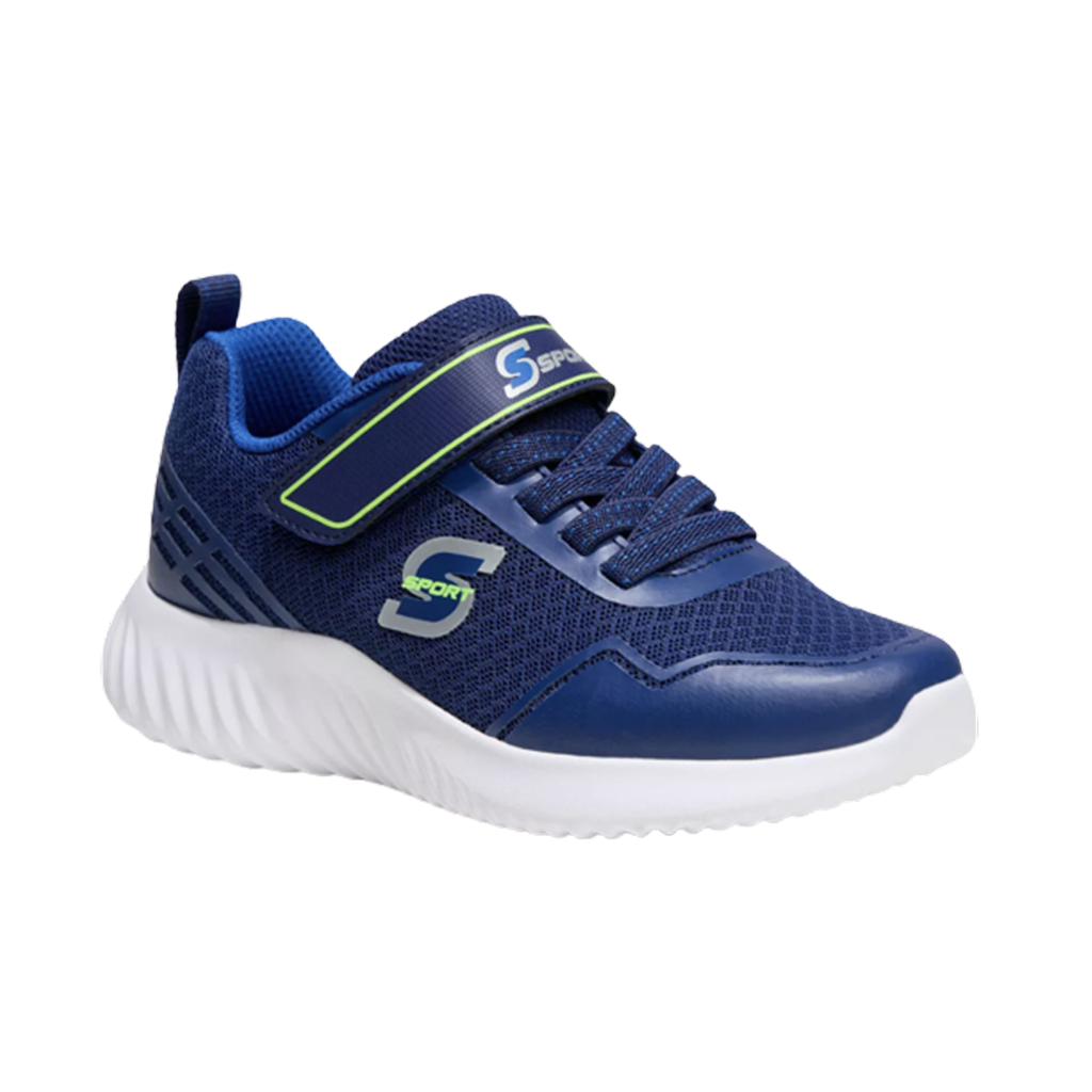 Sport kids’ sneakers in black and white, ideal for back to school wear, available at Target for $20.