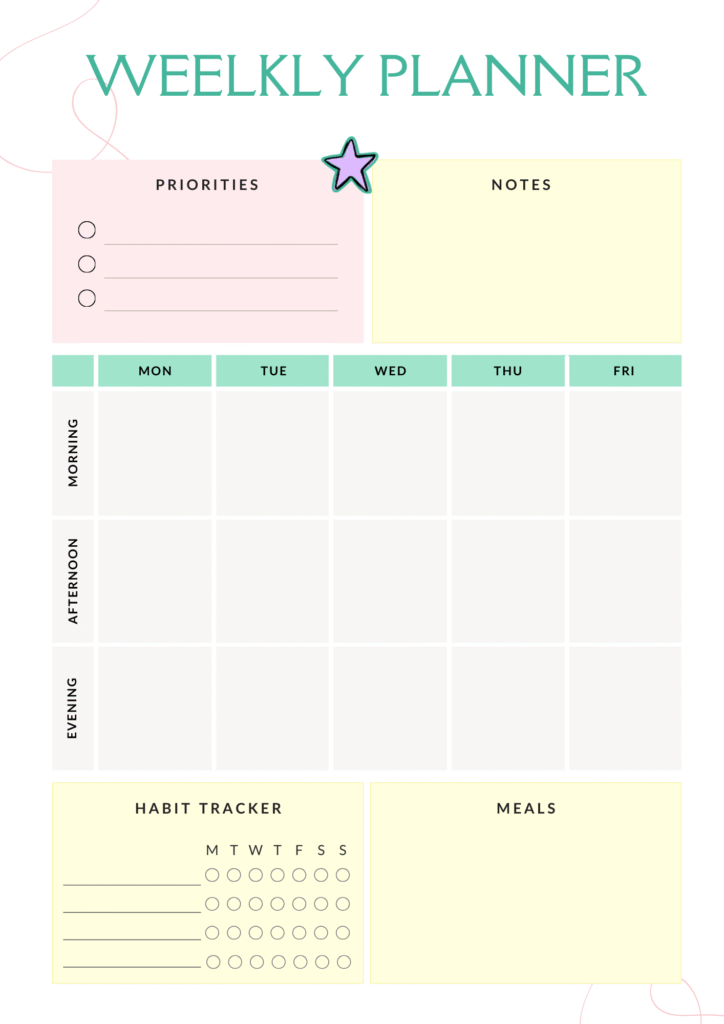 Weekly Planner