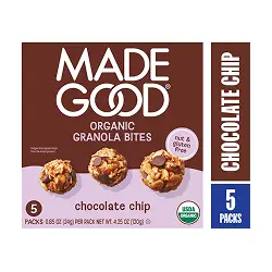 Granola bites by Made Good.