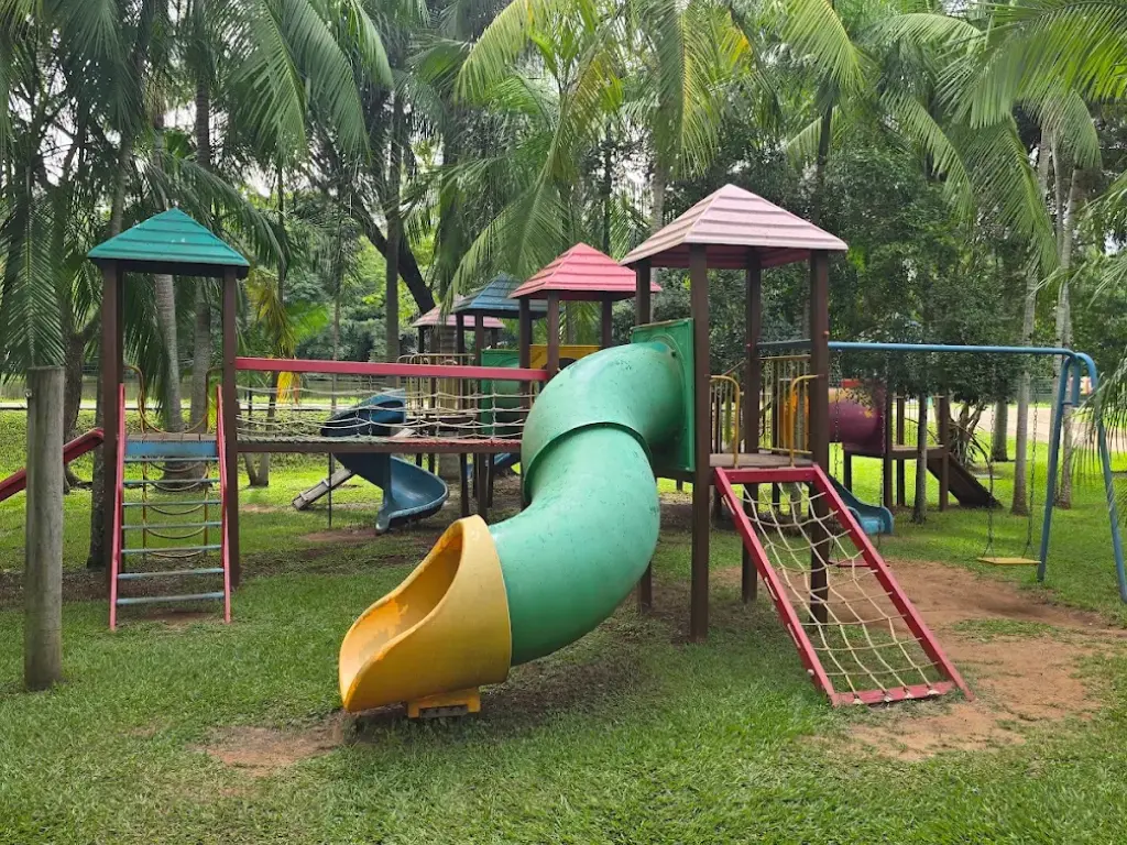 Playground in the green area
