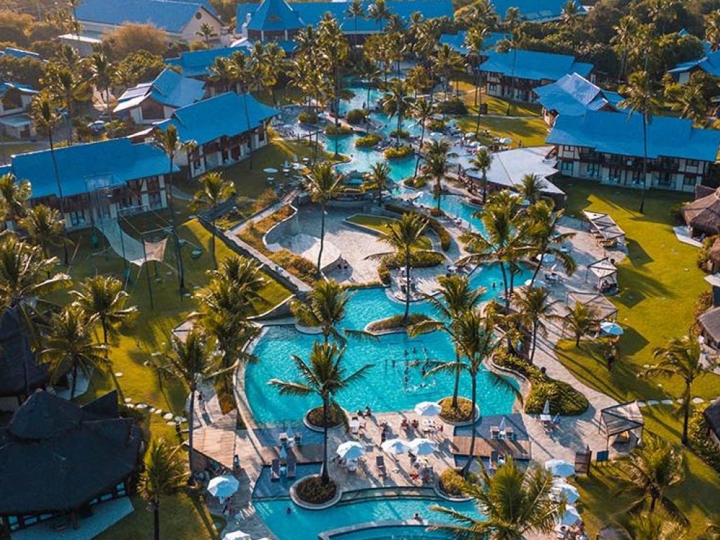 Overview of hotel complex